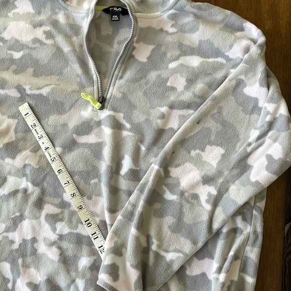 Fila camo zip fleece pull over - Picture 5 of 7